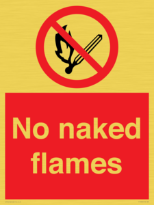 PF10050: No naked flames