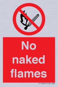 PF10050: No naked flames