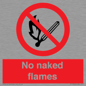 PF10050: No naked flames