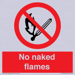PF10050: No naked flames
