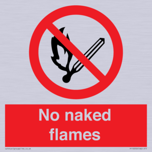 PF10050: No naked flames