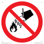 PF11258: P011 Prohibition: Do not extinguish with water