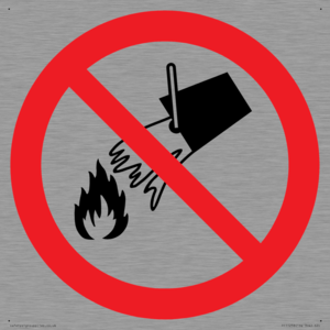 PF11258: P011 Prohibition: Do not extinguish with water
