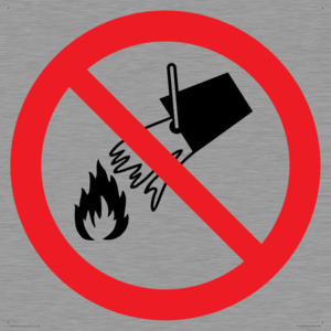 PF11258: P011 Prohibition: Do not extinguish with water