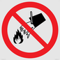 PF11258: P011 Prohibition: Do not extinguish with water