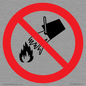 PF11258: P011 Prohibition: Do not extinguish with water