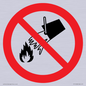 PF11258: P011 Prohibition: Do not extinguish with water