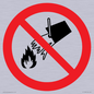 PF11258: P011 Prohibition: Do not extinguish with water