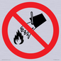 PF11258: P011 Prohibition: Do not extinguish with water