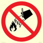 PF11258: P011 Prohibition: Do not extinguish with water