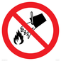 PF11258: P011 Prohibition: Do not extinguish with water