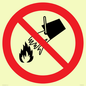 PF11258: P011 Prohibition: Do not extinguish with water