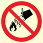 PF11258: P011 Prohibition: Do not extinguish with water