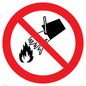 PF11258: P011 Prohibition: Do not extinguish with water