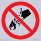 PF11258: P011 Prohibition: Do not extinguish with water