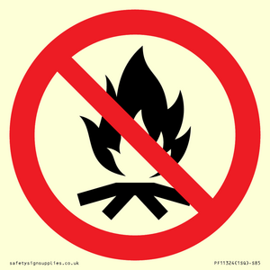 PF11324: Prohibition: No campfire