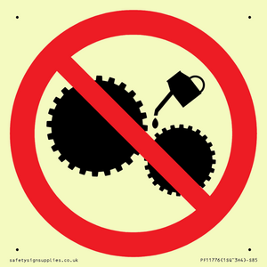 PF11776: P921 Prohibition: No oiling
