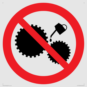 PF11776: P921 Prohibition: No oiling