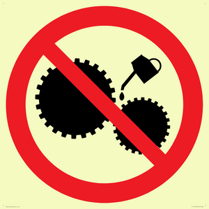 PF11776: P921 Prohibition: No oiling