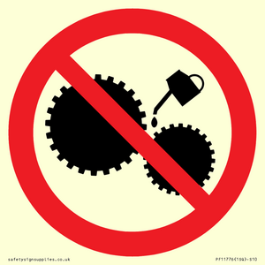 PF11776: P921 Prohibition: No oiling