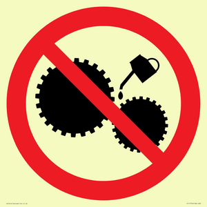 PF11776: P921 Prohibition: No oiling