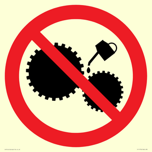 PF11776: P921 Prohibition: No oiling