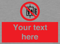 PF5200: Custom Do Not Use Lift In Fire Sign