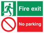PF5474: Fire exit No parking
