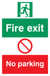 PF5474: Fire exit No parking