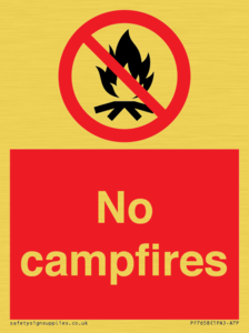PF7658: No campfires