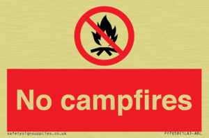 PF7658: No campfires