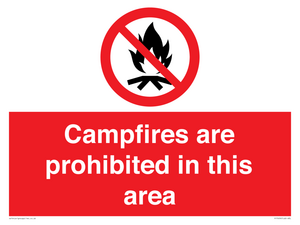 PF7659: Campfires are prohibited this area