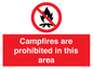 PF7659: Campfires are prohibited this area
