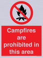 PF7659: Campfires are prohibited this area
