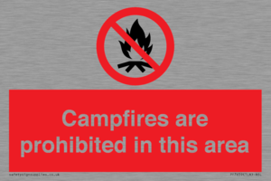 PF7659: Campfires are prohibited this area
