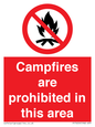 PF7659: Campfires are prohibited this area