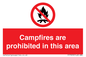 PF7659: Campfires are prohibited this area