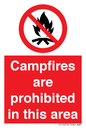 PF7659: Campfires are prohibited this area