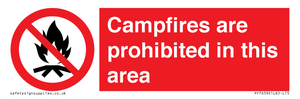 PF7659: Campfires are prohibited this area