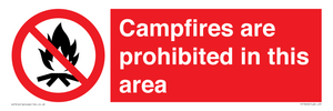 PF7659: Campfires are prohibited this area
