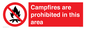PF7659: Campfires are prohibited this area