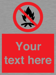 PF7676: Custom prohibition No campfire