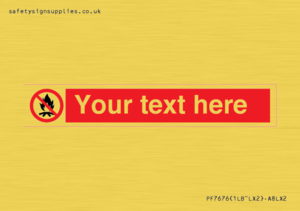 PF7676: Custom prohibition No campfire