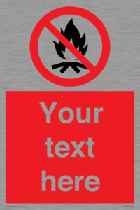 PF7676: Custom prohibition No campfire