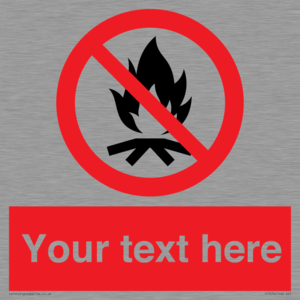 PF7676: Custom prohibition No campfire