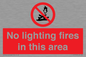 PF7719: No lighting fires in this area