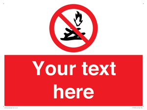 PF7729: Custom prohibition no lighting fires