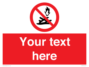 PF7729: Custom prohibition no lighting fires