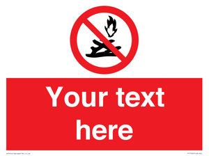 PF7729: Custom prohibition no lighting fires