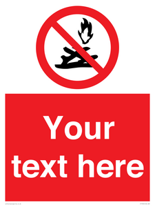 PF7729: Custom prohibition no lighting fires